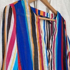 *LAST CHANCE* Semi-sheer Striped Tunic or Swimwear Coverup ☀️